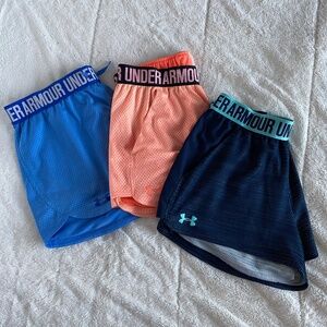 Bundle of 3 - Under Armour Mesh Athletic Shorts - Size Medium